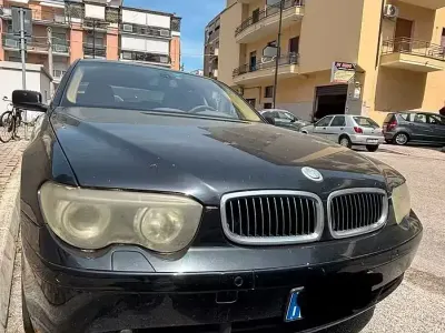 Usata BMW 730 218 CV (160 kW) 2003 Nero Berlina