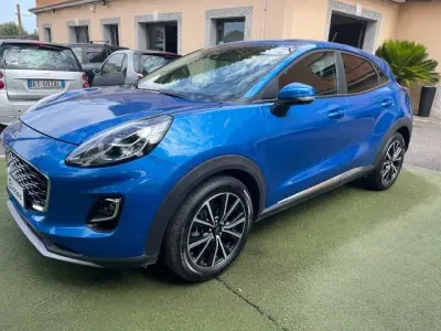 Usata Ford Puma Titanium 125 CV (91 kW) 2020 Blu/azzurro(met.) SUV