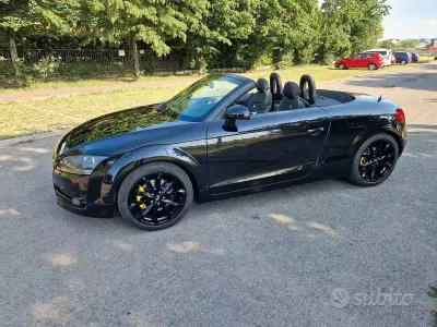 Usata Audi TT Roadster 200 CV (147 kW) 2008 Nero Cabrio
