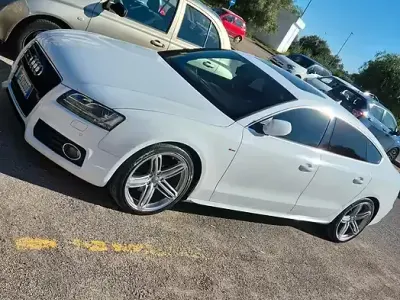 Usata Audi A5 249 CV (183 kW) 2010 Bianco Coupé