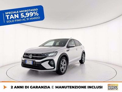 Usata VW Taigo R-line 110 CV (80 kW) 2022 Argento SUV