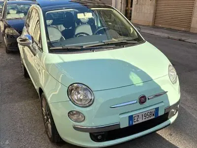 Usata Fiat 500 95 CV (69 kW) 2015 Verde Utilitaria