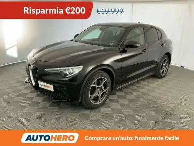 Usata Alfa Romeo Stelvio Tech Edition 160 CV (117 kW) 2019 Nero SUV
