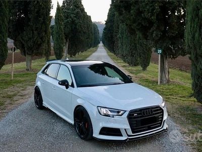 Usata Audi S3 Competition 310 CV (228 kW) 2017 Bianco Berlina