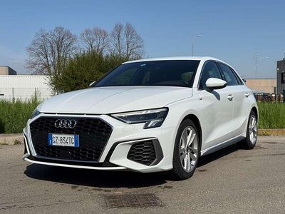 Usata Audi A3 S-Line 200 CV (147 kW) 2021 Bianco Berlina
