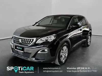 Usata Peugeot 3008 Active 131 CV (96 kW) 2020 Nero SUV