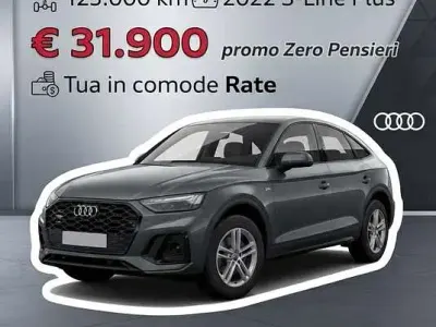 Usata Audi Q5 S-line plus 204 CV (150 kW) 2022 Grigio SUV