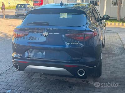 Usata Alfa Romeo Stelvio 160 CV (117 kW) 2021 Blu SUV