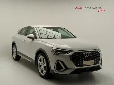 Usata Audi Q3 Sportback S-Line 150 CV (110 kW) 2022 Bianco ghiaccio metallizzato SUV