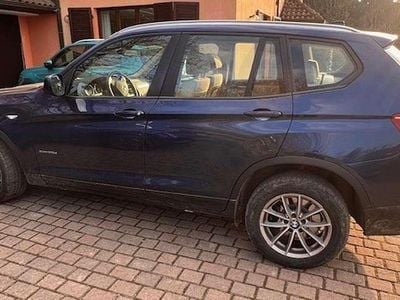 Usata BMW X3 184 CV (135 kW) 2012 Blu/azzurro SUV