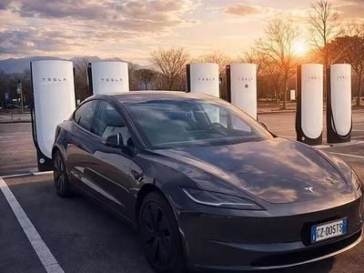 Usata Tesla Model 3 RWD 235 kW (320 CV) 2025 Grigio Berlina