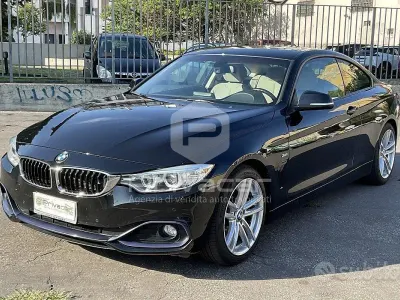 Usata BMW 420 Coupé Sport Line 190 CV (139 kW) 2016 Nero Coupé
