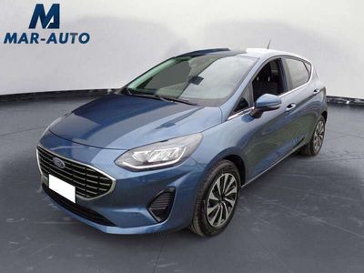 Usata Ford Fiesta Titanium 75 CV (55 kW) 2024 Azzurro Utilitaria