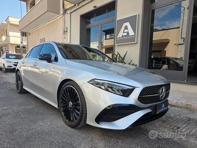 Usata Mercedes A180 AMG Line Premium 116 CV (85 kW) 2023 Grigio Berlina