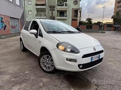 Usata Fiat Punto Lounge 77 CV (56 kW) 2016 Bianco Utilitaria