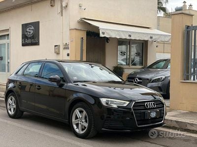 Usata Audi A3 Sport 116 CV (85 kW) 2019 Nero Berlina