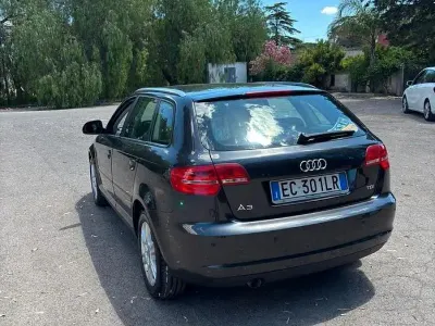 Usata Audi A3 Sportback Ambition 90 CV (66 kW) 2010 Nero Utilitaria