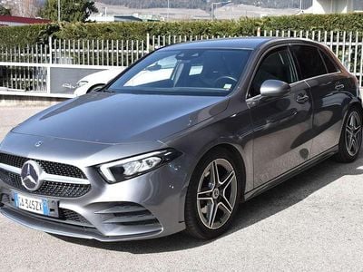 Usata Mercedes A200 Premium 163 CV (119 kW) 2018 Grigio mountain