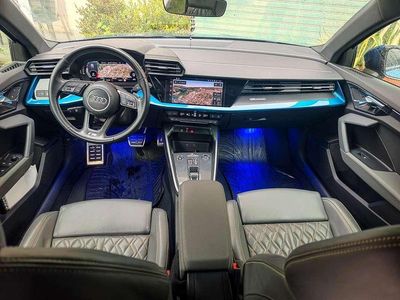 Brugt Audi A3 S-Line 116 HK (85 kW) 2021 Blå Sedan