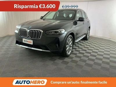 Usata BMW X3 184 CV (135 kW) 2022 Nero SUV