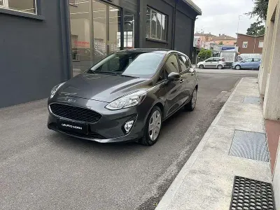 Begagnad Ford Fiesta 100 HK (73 kW) 2018 Grå Halvkombi