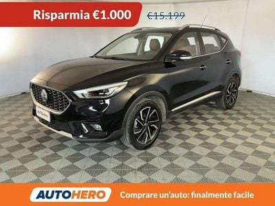 Usata MG ZS Luxury 111 CV (81 kW) 2023 Nero SUV