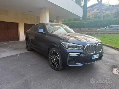 Usata BMW X6 M50 400 CV (294 kW) 2020 Bluazzurro SUV