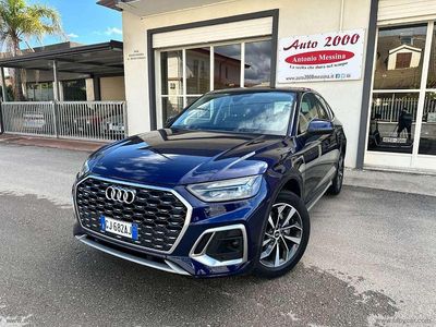Usata Audi Q5 S-Line 204 CV (150 kW) 2022 Blu/azzurro SUV