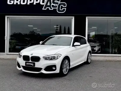 Usata BMW 116 M Sport 116 CV (85 kW) 2016 Bianco Utilitaria