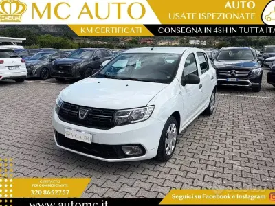 Usata Dacia Sandero Ambiance 90 CV (66 kW) 2017 Bianco Berlina
