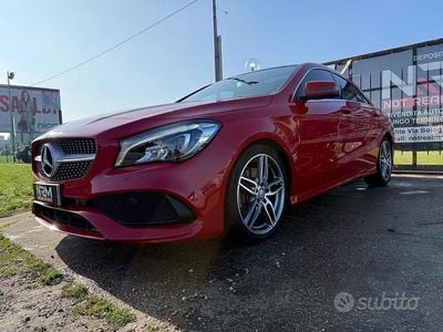 Usata Mercedes CLA220 Premium 177 CV (130 kW) 2016 Rosso Berlina