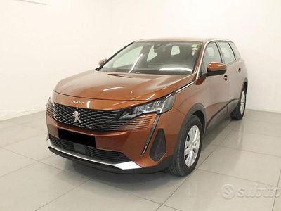 Usata Peugeot 5008 Business-Line 131 CV (96 kW) 2021 Arancione Monovolume