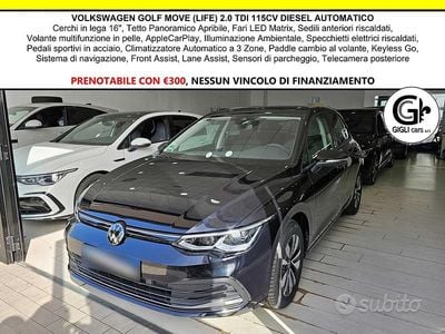 Usata VW Golf VIII Move 116 CV (85 kW) 2023 Nero Berlina