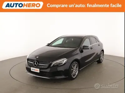 Usata Mercedes A200 Urban 136 CV (100 kW) 2016 Nero Berlina