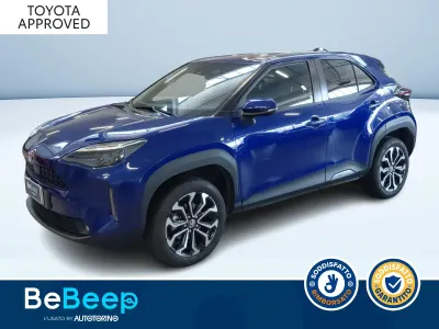 Usata Toyota Yaris Trend 92 CV (67 kW) 2022 Blu metallizzato Utilitaria