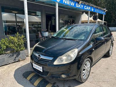 Usado Opel Corsa Enjoy 75 HP (55 kW) 2009 Preto Citadino