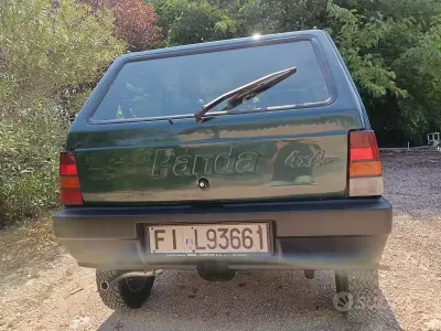 Usata Fiat Panda 4x4 50 CV (36 kW) 1992 Verde Utilitaria