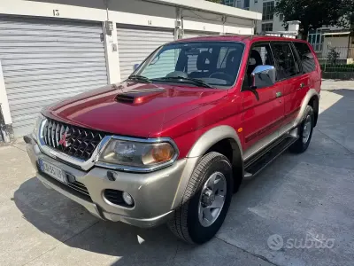 Usata Mitsubishi Pajero Sport 116 CV (85 kW) 2002 Rosso SUV
