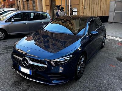 Usata Mercedes A180 Premium 116 CV (85 kW) 2020 Blu Berlina
