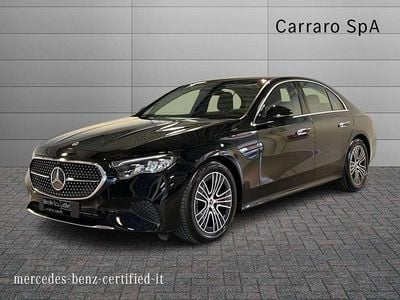 Usata Mercedes E200 Advanced 163 CV (119 kW) 2025 Nero Berlina