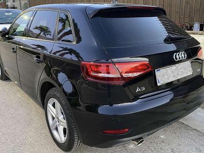 Usata Audi A3 Business 110 CV (80 kW) 2017 Nero Berlina