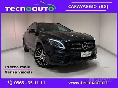 Usata Mercedes GLA200 Premium 156 CV (114 kW) 2018 Nero SUV