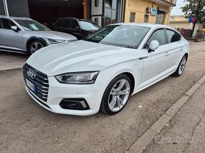 Begagnad Audi A5 Sport 190 HK (139 kW) 2018 Vit Sportkupé