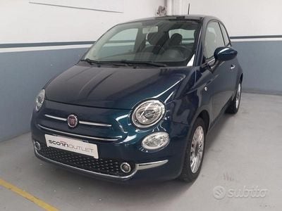 Usata Fiat 500 Lounge 69 CV (50 kW) 2017 Blu Berlina