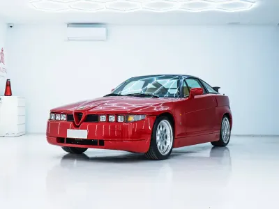 Usata Alfa Romeo SZ/RZ 210 CV (154 kW) 1989 Rosso Coupé