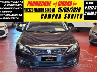 Usata Peugeot 308 Business-Line 131 CV (96 kW) 2019 Blu Station wagon