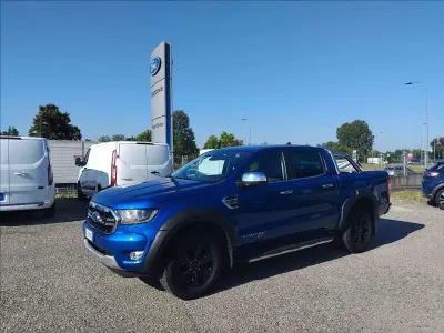Usata Ford Ranger Limited 170 CV (125 kW) 2020 Blu Pick-up