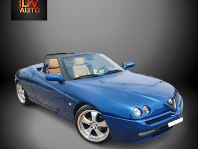 Usata Alfa Romeo Spider Lusso 192 CV (141 kW) 1999 Blu Cabrio