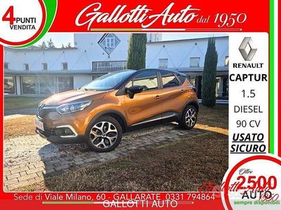 Usata Renault Captur Business 90 CV (66 kW) 2019 Arancione SUV