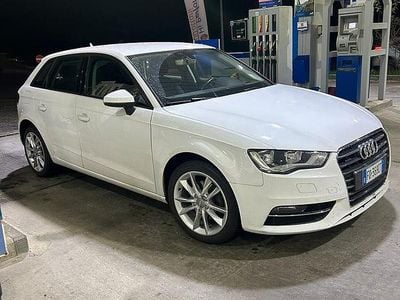 Usata Audi A3 110 CV (80 kW) 2016 Bianco Berlina